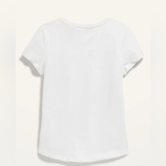 Old navy girls tee shirt sleeve crew neck - Picture 2 of 4